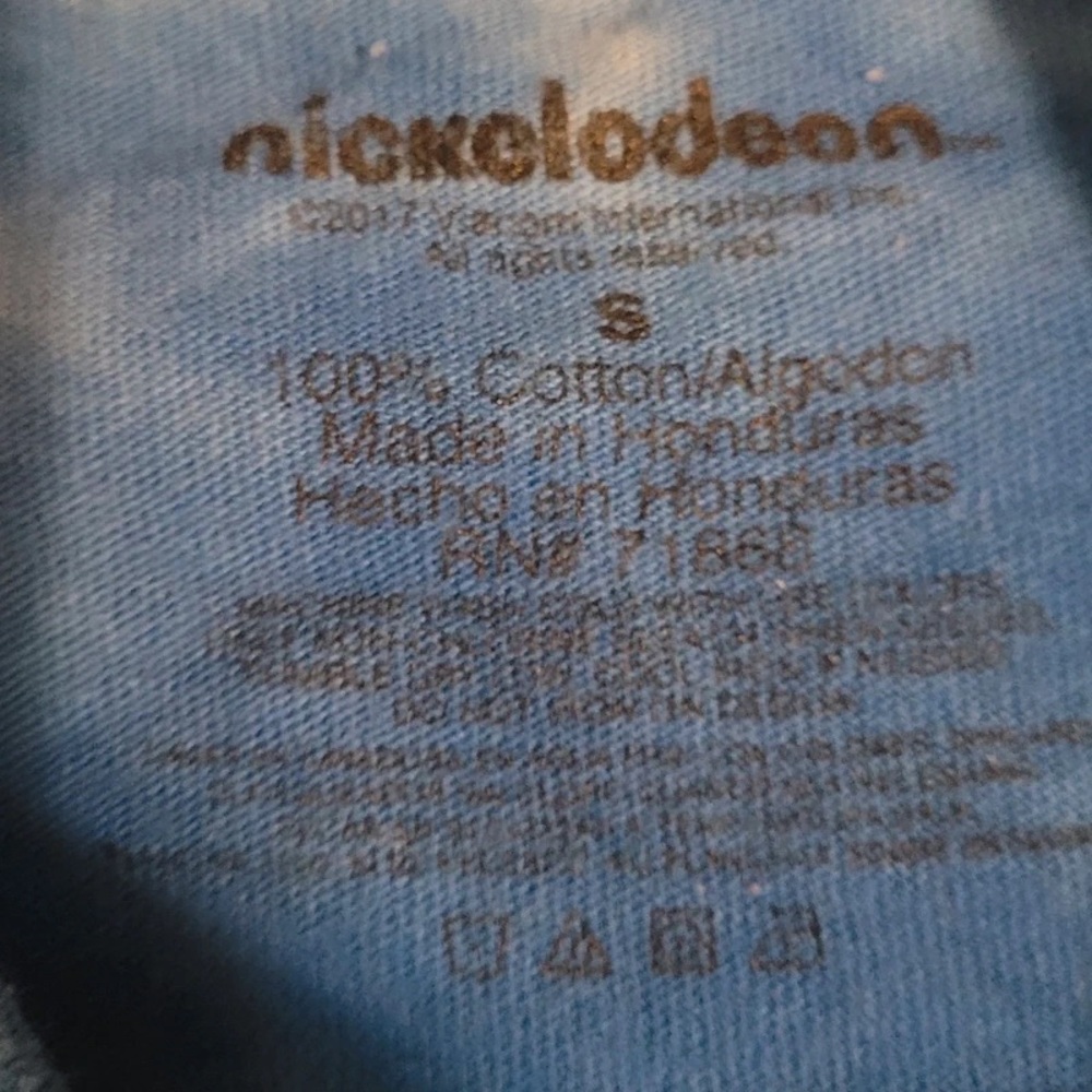 Nickelodeon Reptar Tie-Dye T-Shirt - Blue & Yellow - Picture 2 of 4